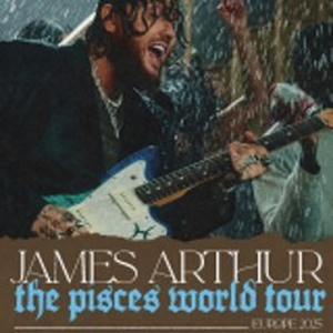 Illustration James Arthur - The Pisces World Tour
