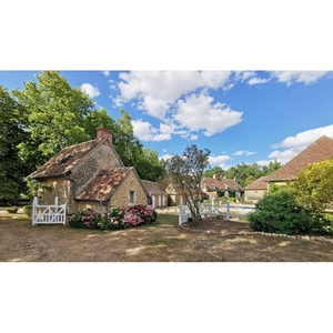 Illustration Jardins du manoir de Crottay