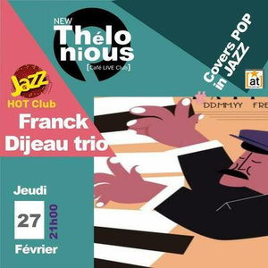 Illustration "Jazz club" Franck Dijeau trio Jazz covers
