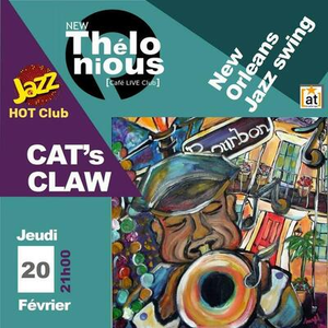 Illustration "Jazz hot club" CAT’S CLAW