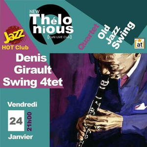 Illustration "Jazz hot club" Denis Girault Swing Quartet