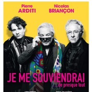 Illustration Je me Souviendrai de Presque Tout - Théâtre Montparnasse, Paris