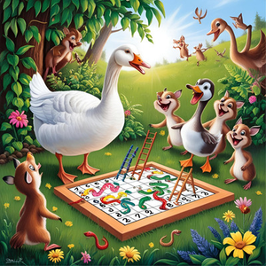 Illustration Jeux de l'oie