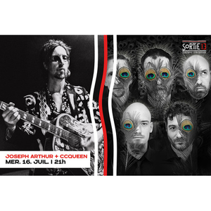 Illustration Joseph Arthur & CCQUEEN en concert