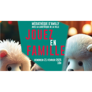 Illustration Jouez en famille à la médiathèque