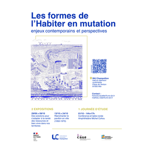 Illustration Journée d'étude - Les Formes de l'habiter en mutation / enjeux contemporains et perspectives