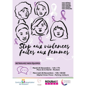 Illustration Journées de lutte contre les violences faites aux femmes