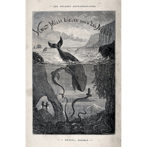 Illustration Jules Verne et la Mer
