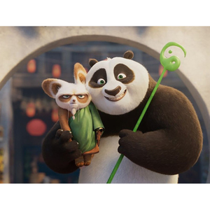 Illustration Kung Fu Panda 4