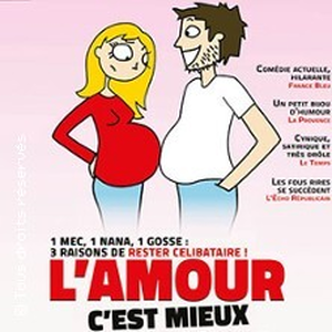 Illustration L'Amour C'est Mieux à Trois - Caraman