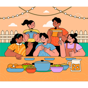 Illustration L'Assiette Solidaire
