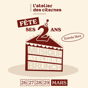 Illustration L'atelier des citernes fête ses 2 ans !