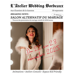 Illustration L'Atelier Wedding Bordeaux