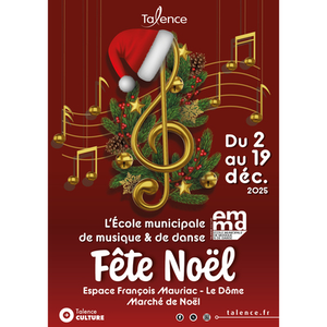 Illustration L'école de musique et de danse fête Noël