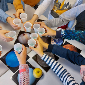 Illustration L'espace dans tous les sens