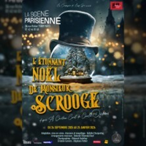 Illustration L'Etonnant Noël de Monsieur Scrooge - La Scène Parisienne
