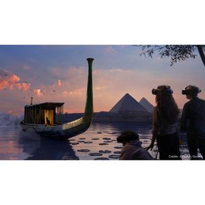 Illustration L'Horizon de Khéops, l'exposition immersive