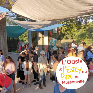 Illustration L'Oasis de l'Estey au parc de Mussonville