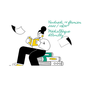 Illustration La books academy - club de lecture ados à la médiathèque