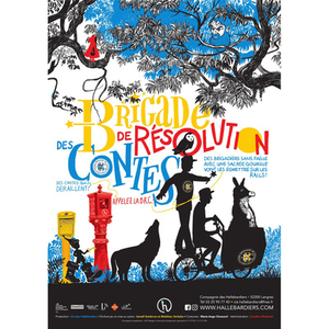 Illustration "La Brigade de résolution des contes" par la Cie Les Hallebardiers