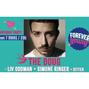 Illustration La coopé a 25 ans : The Doug + Liv Oddman - Simone Ringer - Ditter | La Coopérative de Mai