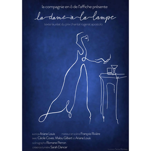 Illustration La dame à la lampe