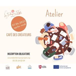 Illustration La Fabrique à Projets - Café des créateurs