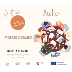 Illustration La Fabrique à Projets - Passeport du créateur