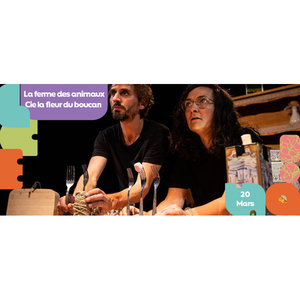 Illustration La ferme des animaux - Compagnie la fleur du boucan