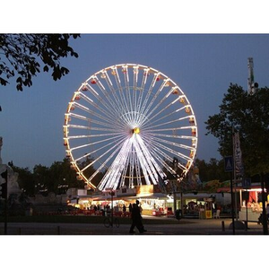 Illustration La grande roue de Noël de Bordeaux