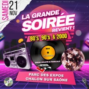 Illustration La Grande Soirée 80's 90's 2000