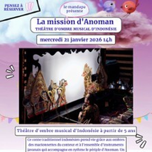 Illustration La Mission d'Anoman - Théâtre D'ombre Musical d'Indonésie