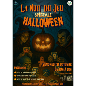 Illustration La Nuit du Jeu, spéciale Halloween