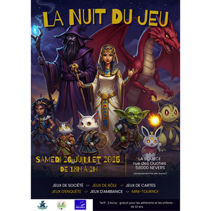 Illustration La Nuit du Jeu