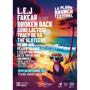 Illustration LA PLAINE Brunch Festival 2025