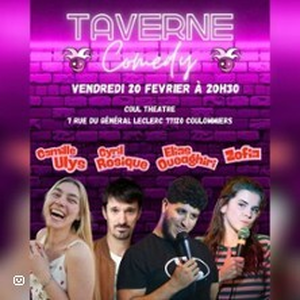 Illustration La taverne comedy