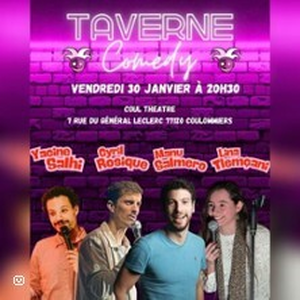 Illustration La taverne comedy