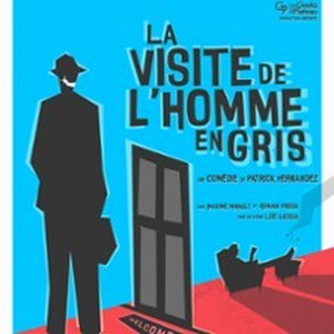 Illustration La Visite de L'Homme en Gris