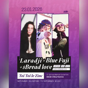 Illustration Laradji + Blue Fuji + sBread lOve