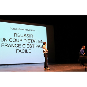 Illustration « L’Art d’avoir toujours raison » au TNP