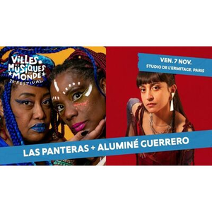 Illustration Las Panteras + Aluminé Guerrero au Studio de l'Ermitage