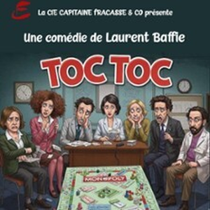 Illustration Laurent Baffie - Toc Toc, Théâtre Bellecour - Nice