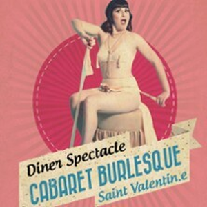 Illustration Le Cabaret Burlesque - Saint-Valentin