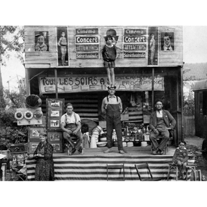 Illustration Le cinéma il y a 100 ans