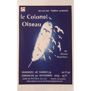 Illustration Le Colonel Oiseau ( pièce de théâtre de Hristo Boytchev)