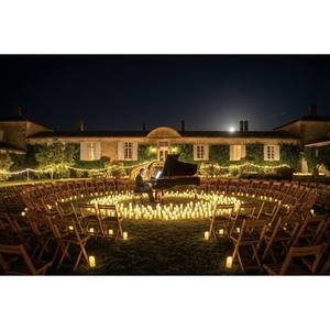 Illustration Le Concert aux Chandelles du Château d'Arche