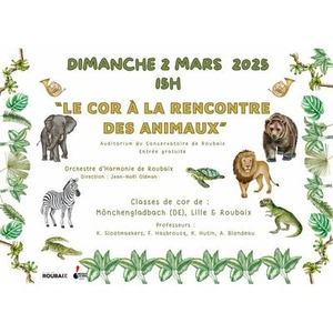 Illustration Le Cor à la rencontre des Animaux