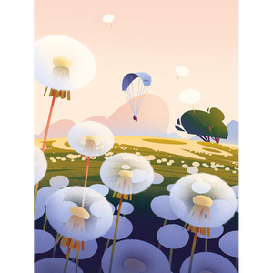 Illustration Le génie des graines : atelier biomimétisme par Cruschiform