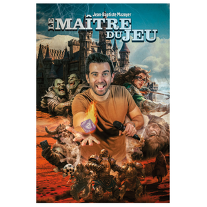 Illustration Le maitre du jeu de Jean Baptiste Mazoyer | Comédie des Volcans
