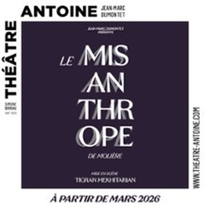 Illustration Le Misanthrope - Théâtre Antoine, Paris